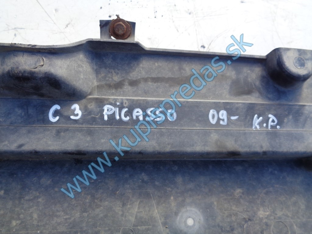 spodná výstuha nárazníka na citroen c3 picasso, 9681778180